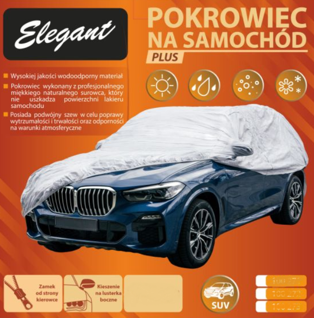 Тент для джипа та позашляховика Elegant SUV поліестер L 480х195х155 см (EL 100 272) - фото 2