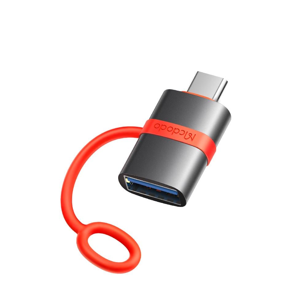 Адаптер Mcdodo OT-3810 USB-A до USB-C Adapter with Silicone Hook