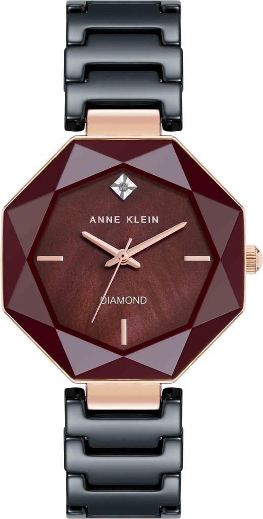 Наручные часы женские Anne Klein AK/5064BYBK с коричневым циферблатом Наручные часы женские Anne Klein AK/5064BYBK с коричневым циферблатом