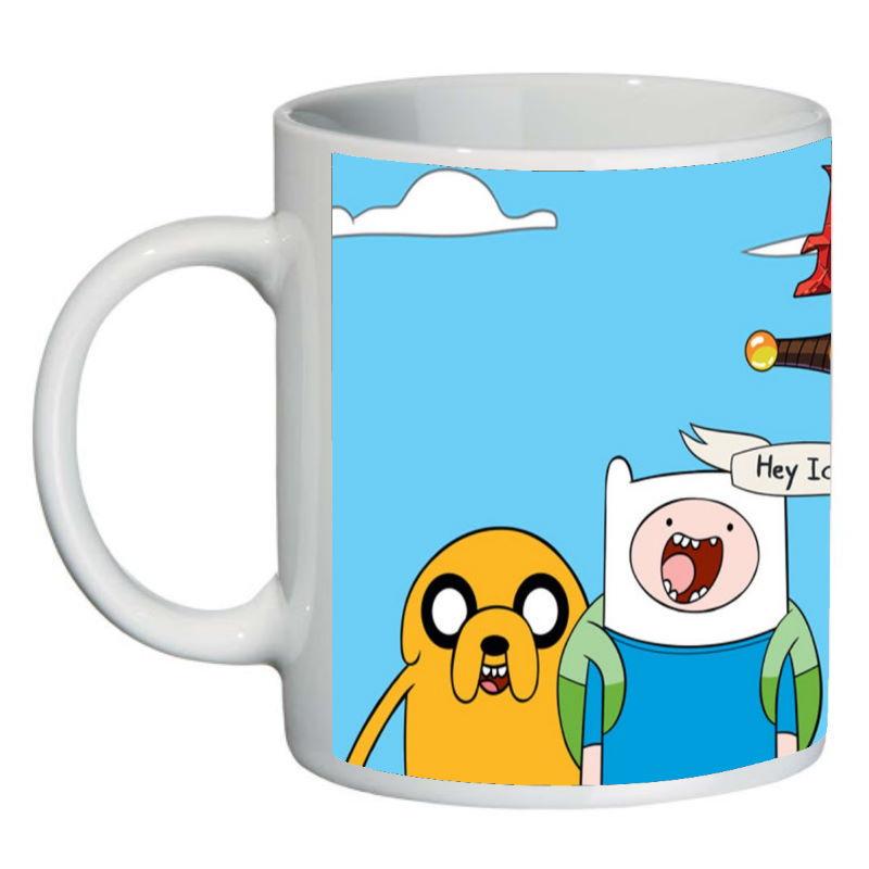 Кружка с принтом SuperCup Время приключений (SC-ATR-004)