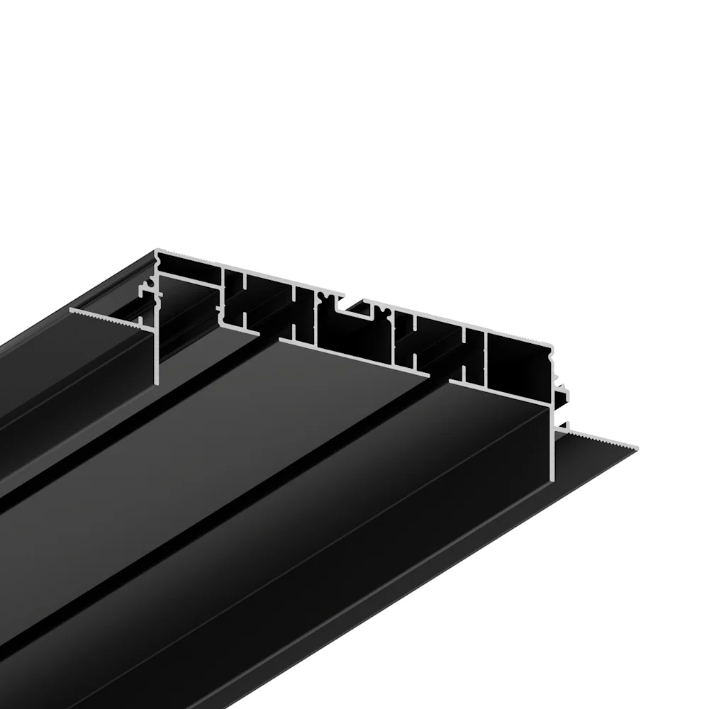 Карниз прихований дворядний для гіпсокартону G20/2 Чорний (2937881328)