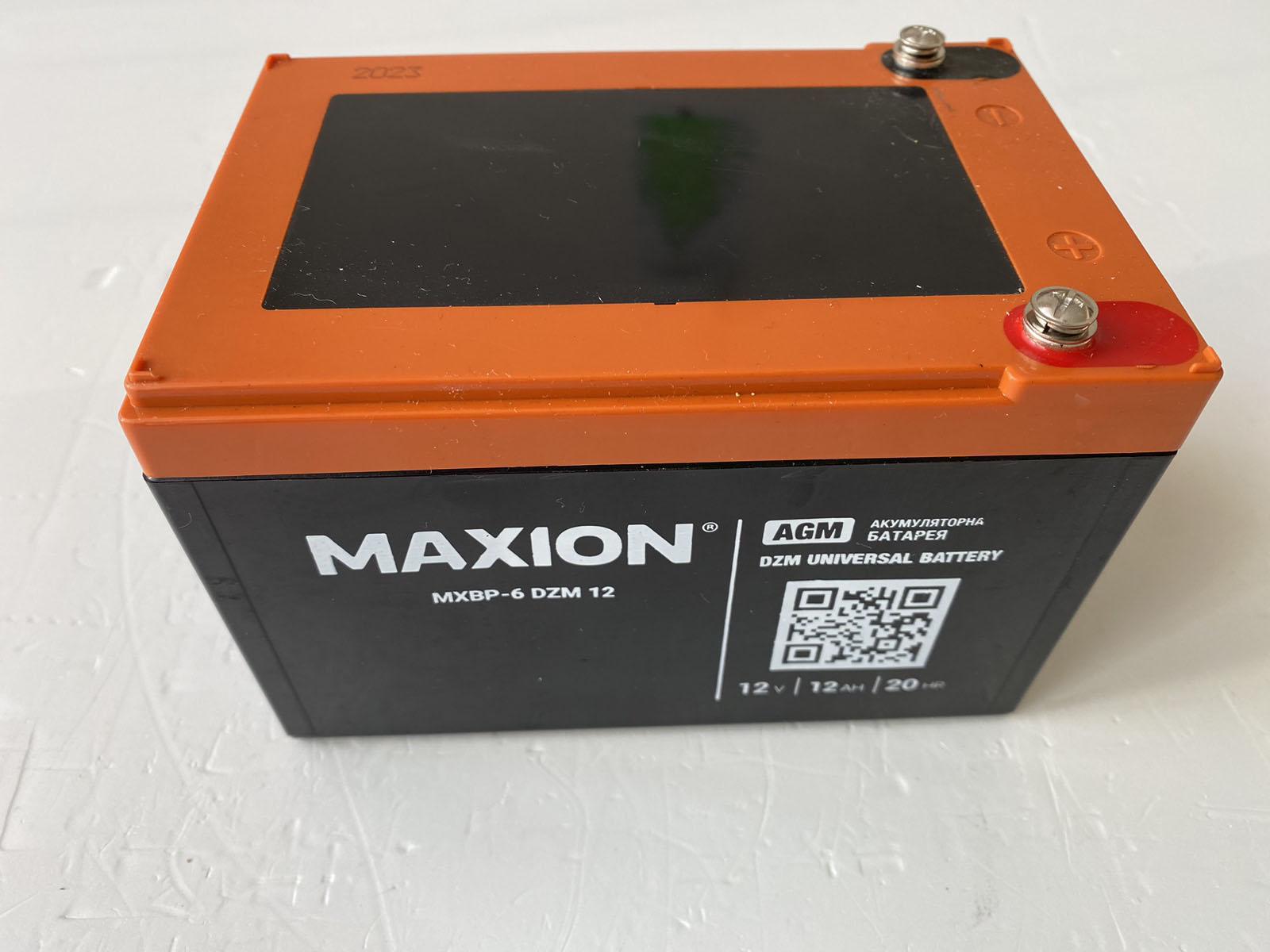 Тяговый аккумулятор универсальный Maxion MXBP 6-DZM-12 герметизированный свинцово-кислотный под Болт М5 12Ah 12v вес 4,46кг 150х100х96 мм - фото 3 Тяговый аккумулятор универсальный Maxion MXBP 6-DZM-12 герметизированный свинцово-кислотный под Болт М5 12Ah 12v вес 4,46кг 150х100х96 мм - фото 3