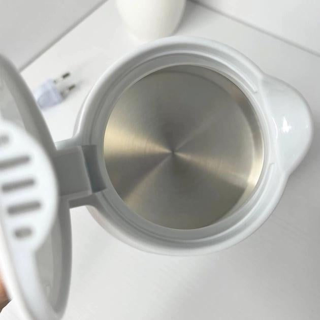 Электрочайник Travel Electric Kettle YS-2008 силиконовый складной 0,6 л 600W Белый (5629) - фото 4