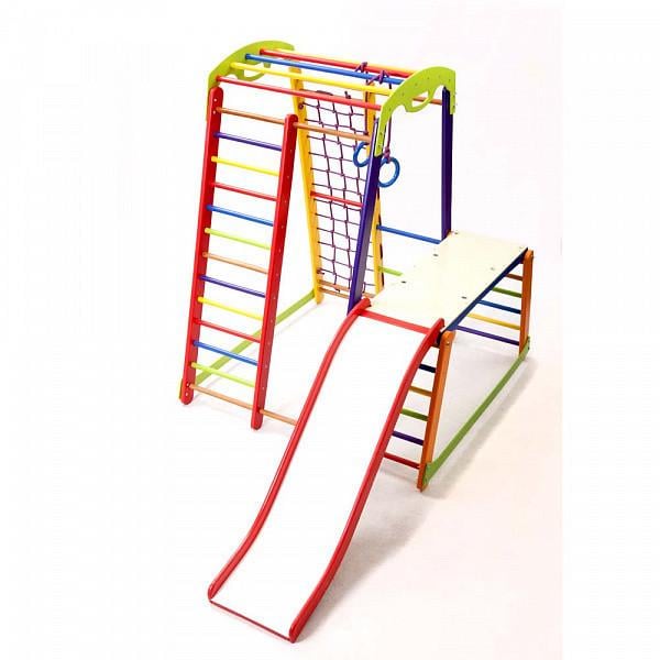 Дитячий спортивний куточок SportBaby Крихітка-1 Plus 1-1 (kroxa-1-Plus-1-1-4)