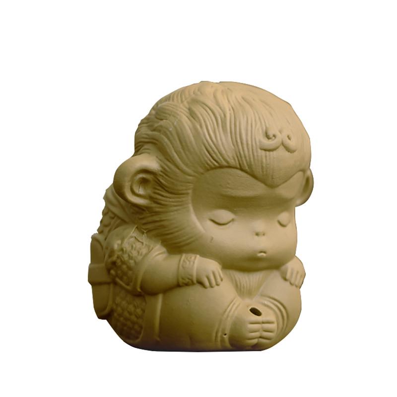 Фигурка для чайной церемонии Lesko WRTC003 Обезьяна Sand Чашень и держатель для благовония (24366534)