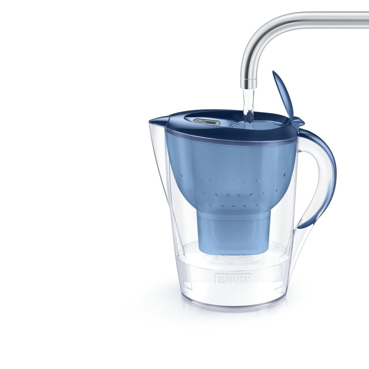 Фильтр для питьевой воды-кувшин BRITA 1052799 Marella Memo MXPro 2,4 л Синий - фото 3