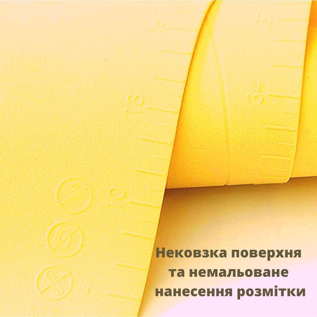 Силікон килимок для випічки і розкочування тіста A-Plus 410х610 мм №579 (201447) - фото 2