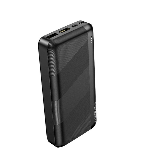 Повербанк Borofone J27A 20000 mAh 2xUSB 1xType-C Black