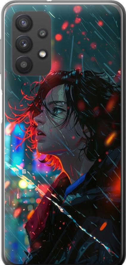 Чехол на Samsung Galaxy A32 A325F Ночные огни (6096u-2204-42517)