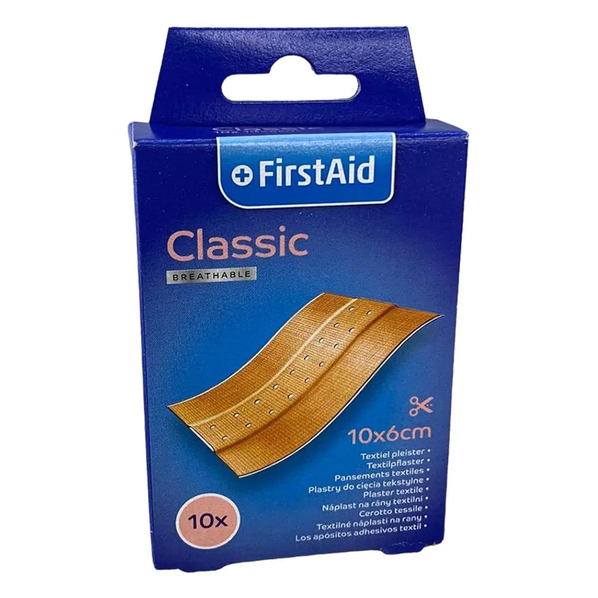 Пластир для ран FirstAid classic 10х6 см текстильний (ULT-5574275)