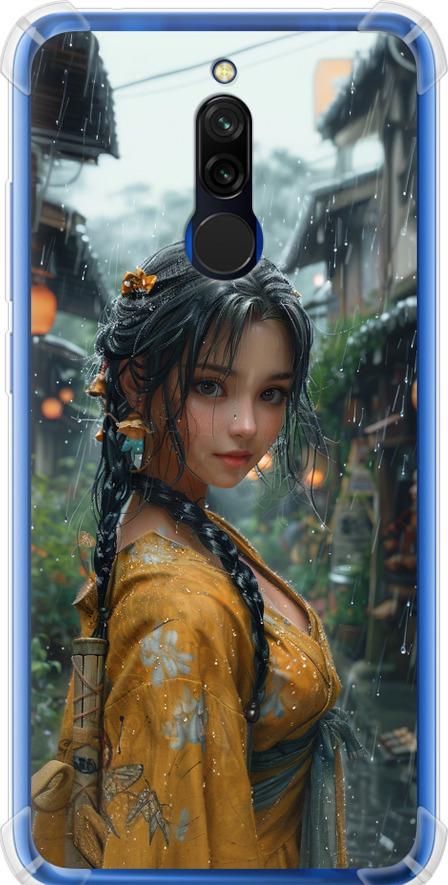 Чехол на Xiaomi Redmi 8 Anime-girl (6133sp-1806-42517)