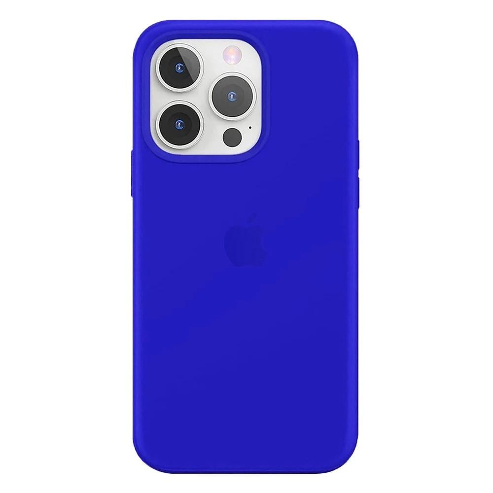 Силіконовий Чохол Накладка Silicone Case для iPhone 13 Pro Shiny Blue