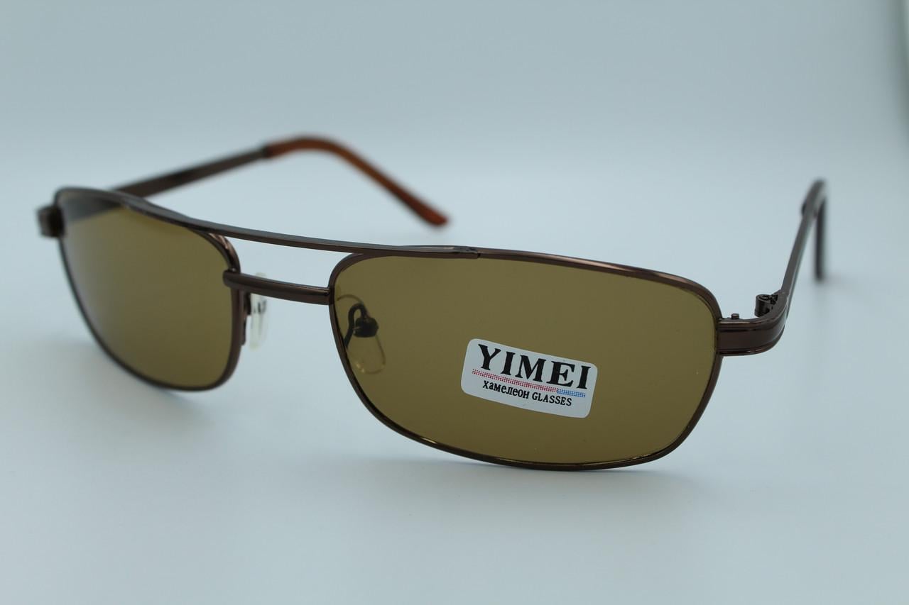 Солнцезащитные очки мужские стекло Yimei 8005 №2 (2568648235)