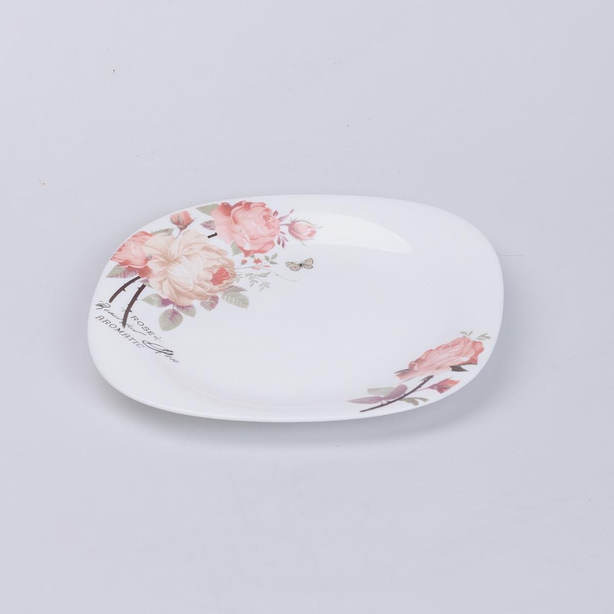 Сервіз столовий керамічний на 6 персон 18 тарілок Білий (5384) - фото 13