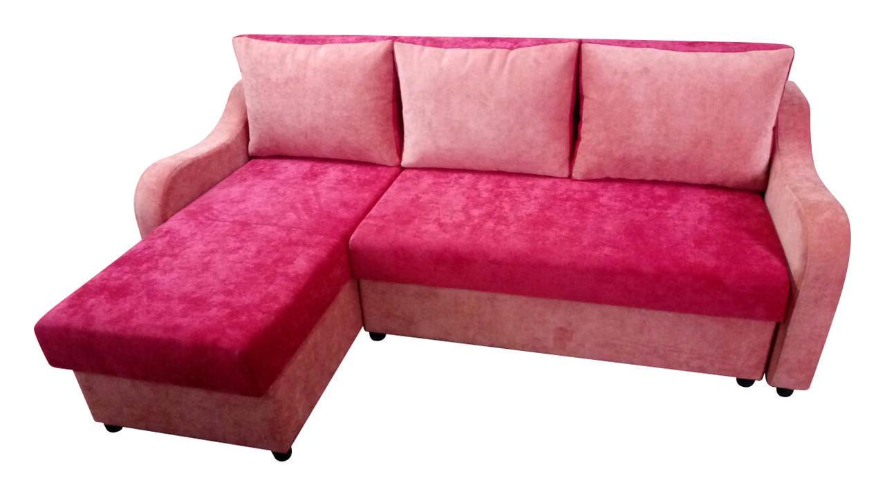 Диван угловой МАКСИ-Мебель Бруклин Света вишня (10323)