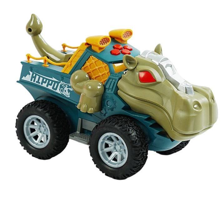 Машина музична Animal car зі звуковими ефектами/самостійно їздить/з підсвічуванням Multicolor (147117)