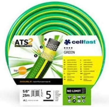 Шланг поливальний садовий Cellfast Green ATS2 5/8" 50 м (ПР 15-111) - фото 2