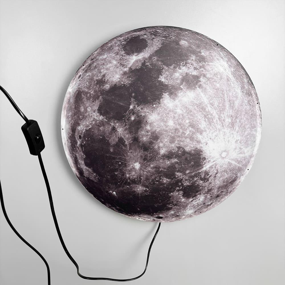 Бра в виде планеты LED Light House LNF-17380/WST с кабелем и выключателем 23Вт 50 см