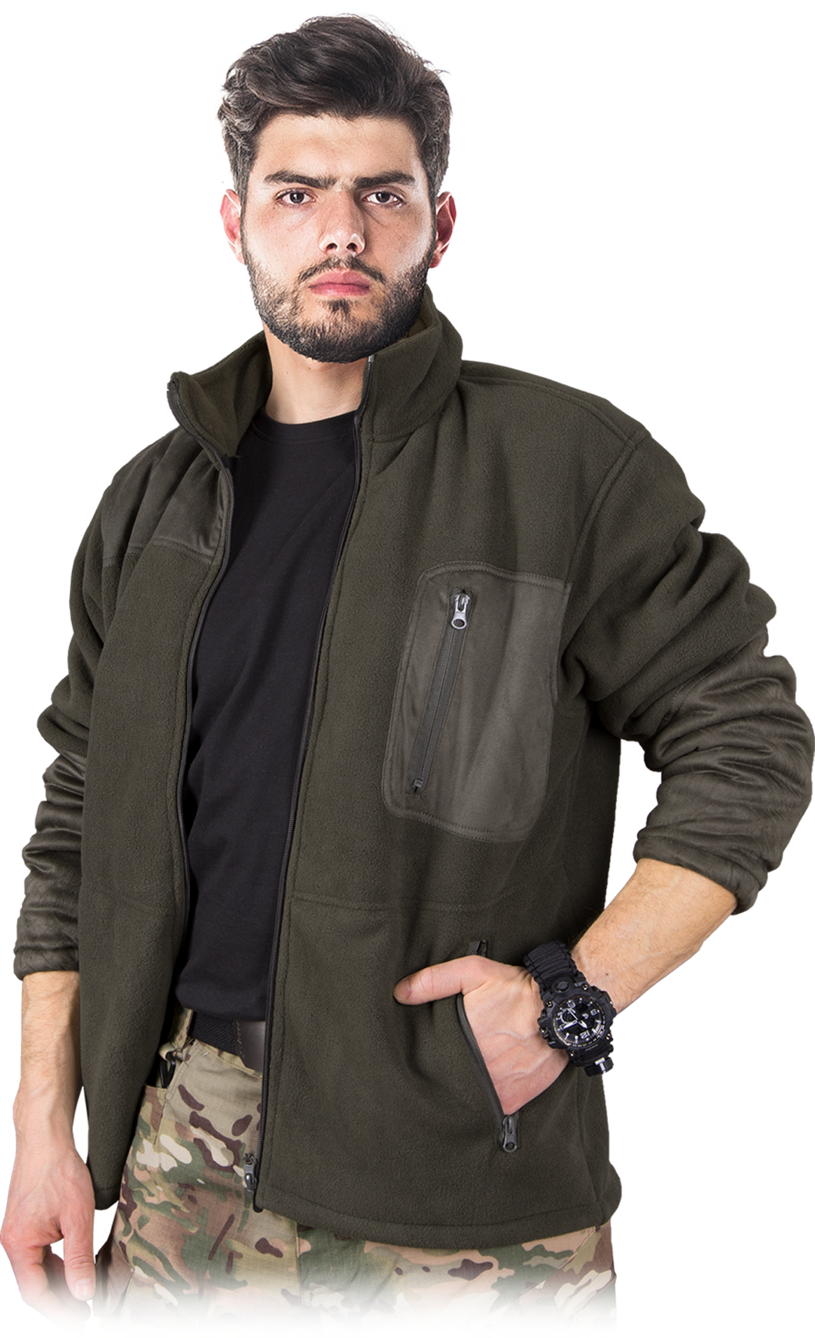 Куртка флисовая TACTICAL 3XL (TG-FOREST)