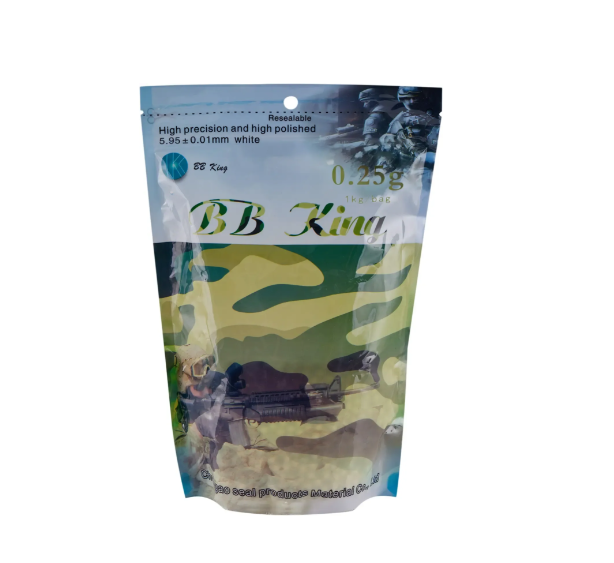 Шары страйкбольные BB KING 0,25г 4000 шт (BBK-025_4K)