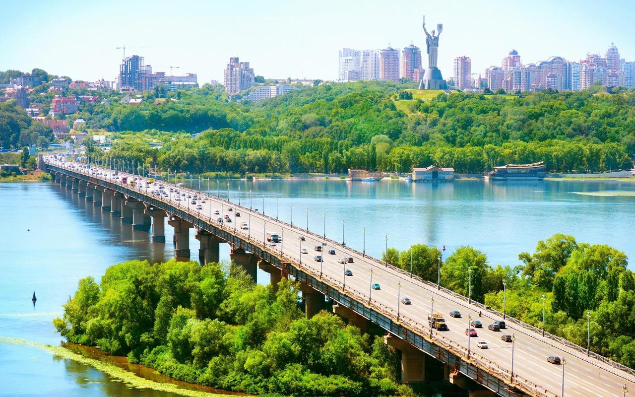 Картина на холсте Мост 35х55 см (G150)