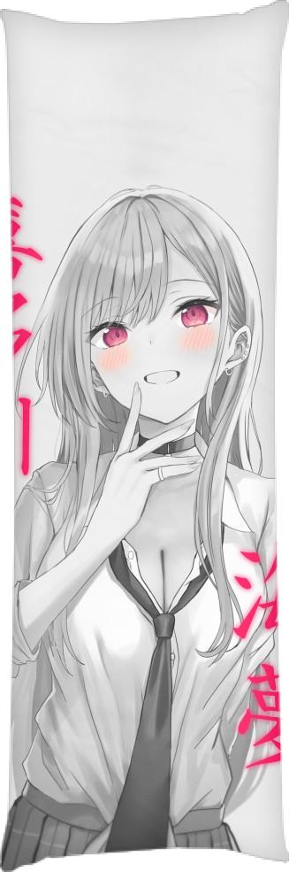 Подушка дакимакура Kitagawa Marin 40x100 см (14106557)