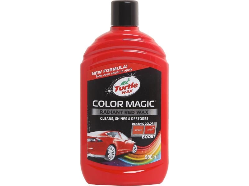 Полироль цветообогащенный Turtle Wax Color Magic 500 мл красный (53240)