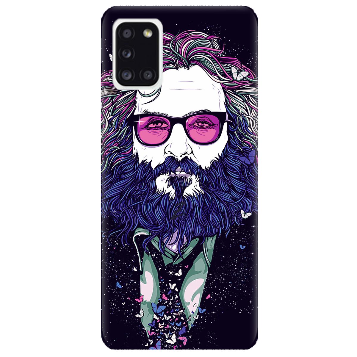 Силиконовый чехол Zorrov для Samsung Galaxy A31 - Blue Beard (14110040078088761)