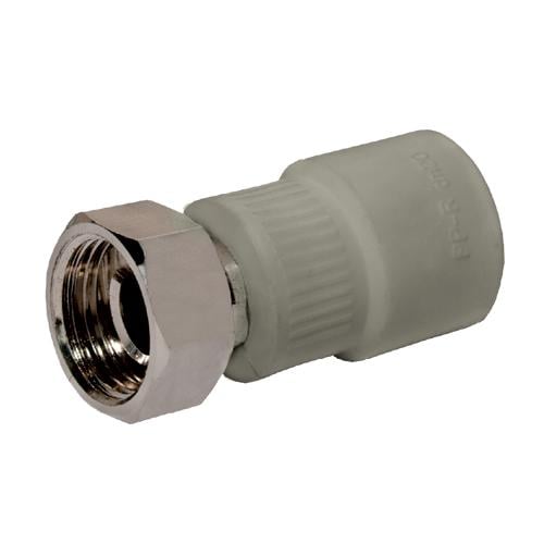 Муфта з накидною гайкою SANTAN 20х1/2" PP-R з внутрішнім різьбленням (69982)