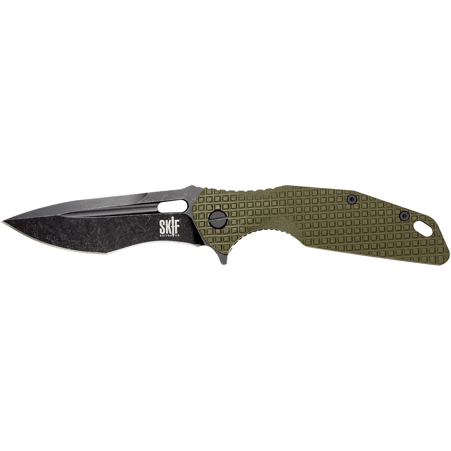 Нож Skif Defender II Black Stonewash Olive (423SEBG) - фото 3