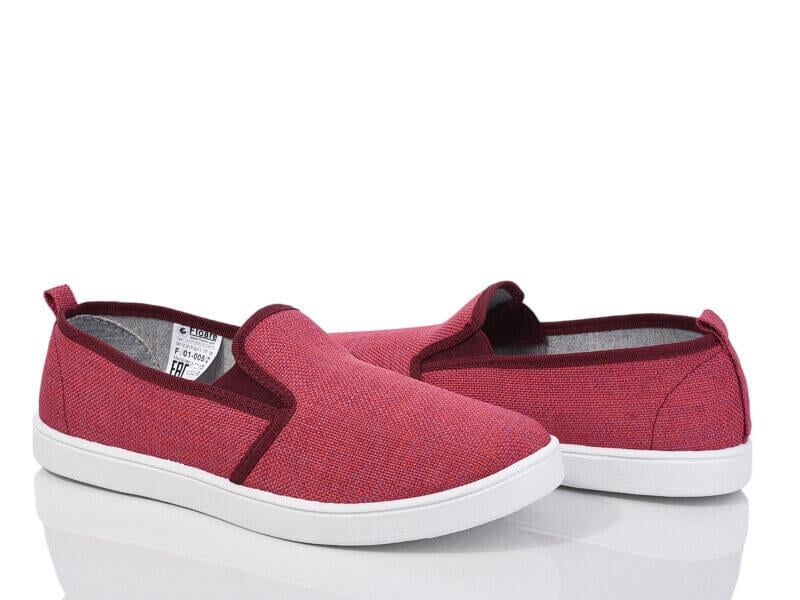 Слипоны женские FLOCC Urban р. 40 Бордовый (F01-005/2) Слипоны женские FLOCC Urban р. 40 Бордовый (F01-005/2)