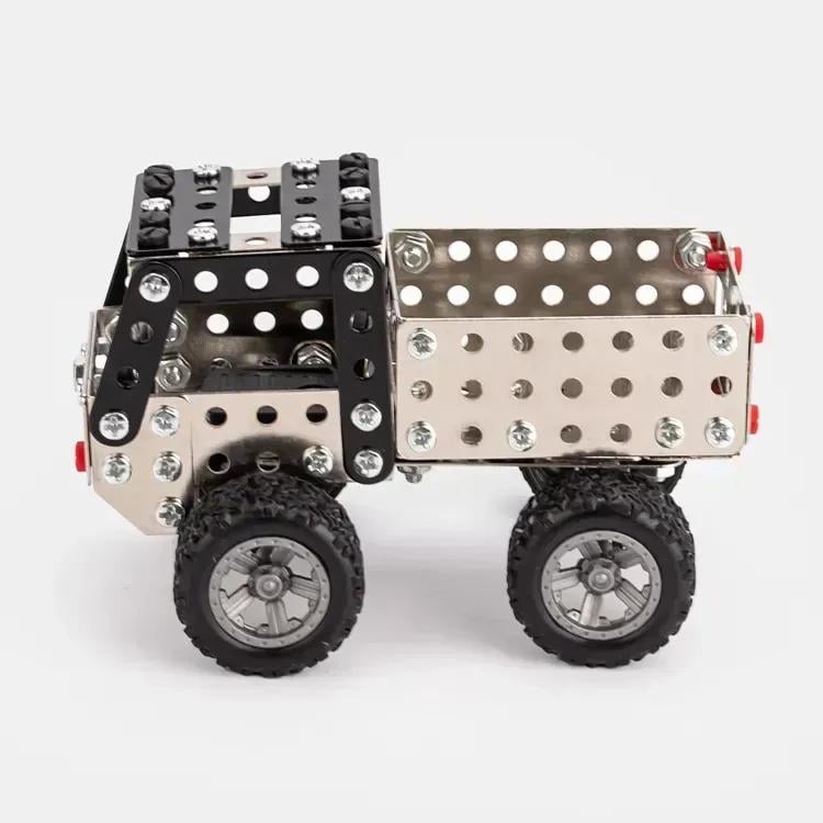 Конструктор металлический Грузовик 1012 DIY 204 предмета