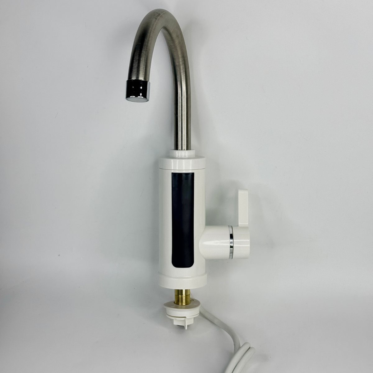 Водонагреватель проточный IPX4 с экраном нижнее подключение 3 кВт (RX-011-White)