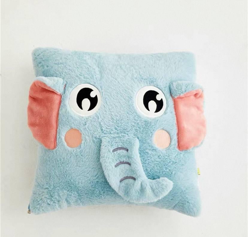 Покрывало-подушка A-Toys Слоник 40x40/100x145 см (sl003)