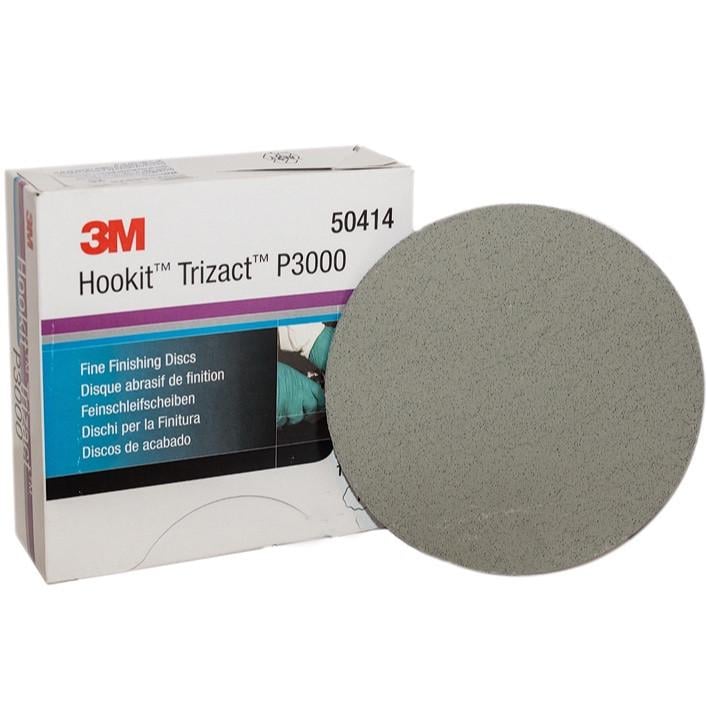 Круг абразивний мікротонкий на спіненій основі 3M TrizactTM 150 мм P3000