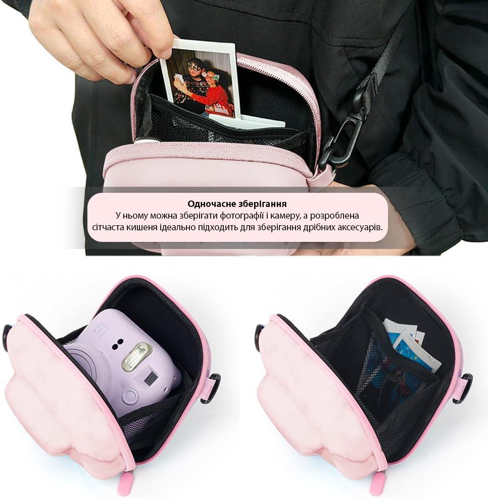 Чехол Fujifilm для Instax Mini 12/11/99/7+/40/Evo Pink - фото 3 Чехол Fujifilm для Instax Mini 12/11/99/7+/40/Evo Pink - фото 3