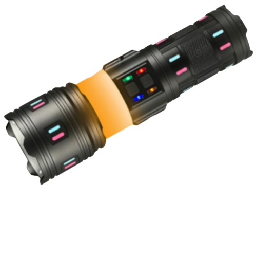 Ліхтар NIGHT VISION FLUORESCENCE AK178-1-WHITE LASER LED PM60-TG+COB Type-C Black (00000010792)