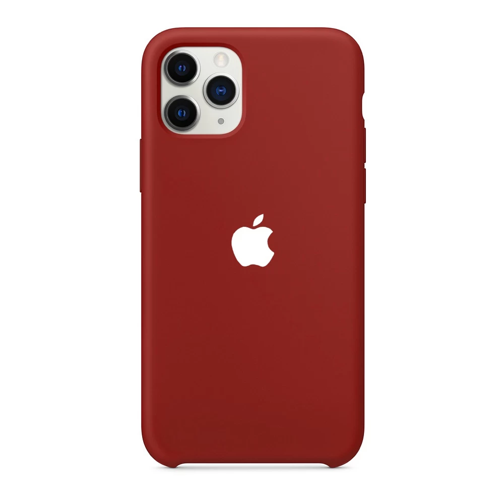 Силиконовый Чехол Накладка Silicone Case для iPhone 11 Pro Max Закрытый низ China Red Силиконовый Чехол Накладка Silicone Case для iPhone 11 Pro Max Закрытый низ China Red
