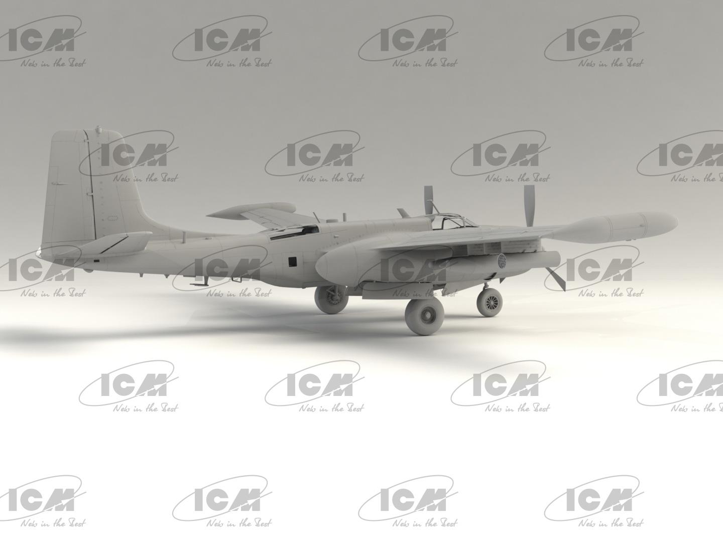 Збірна модель ICM B-26K Counter Invader ударний літак США ранній (48278) - фото 18