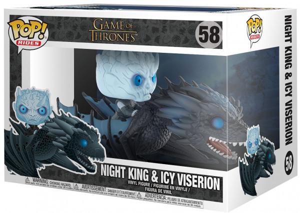 Фігурка Funko Pop Game of Thrones Night King and Icy Viserion 12 см