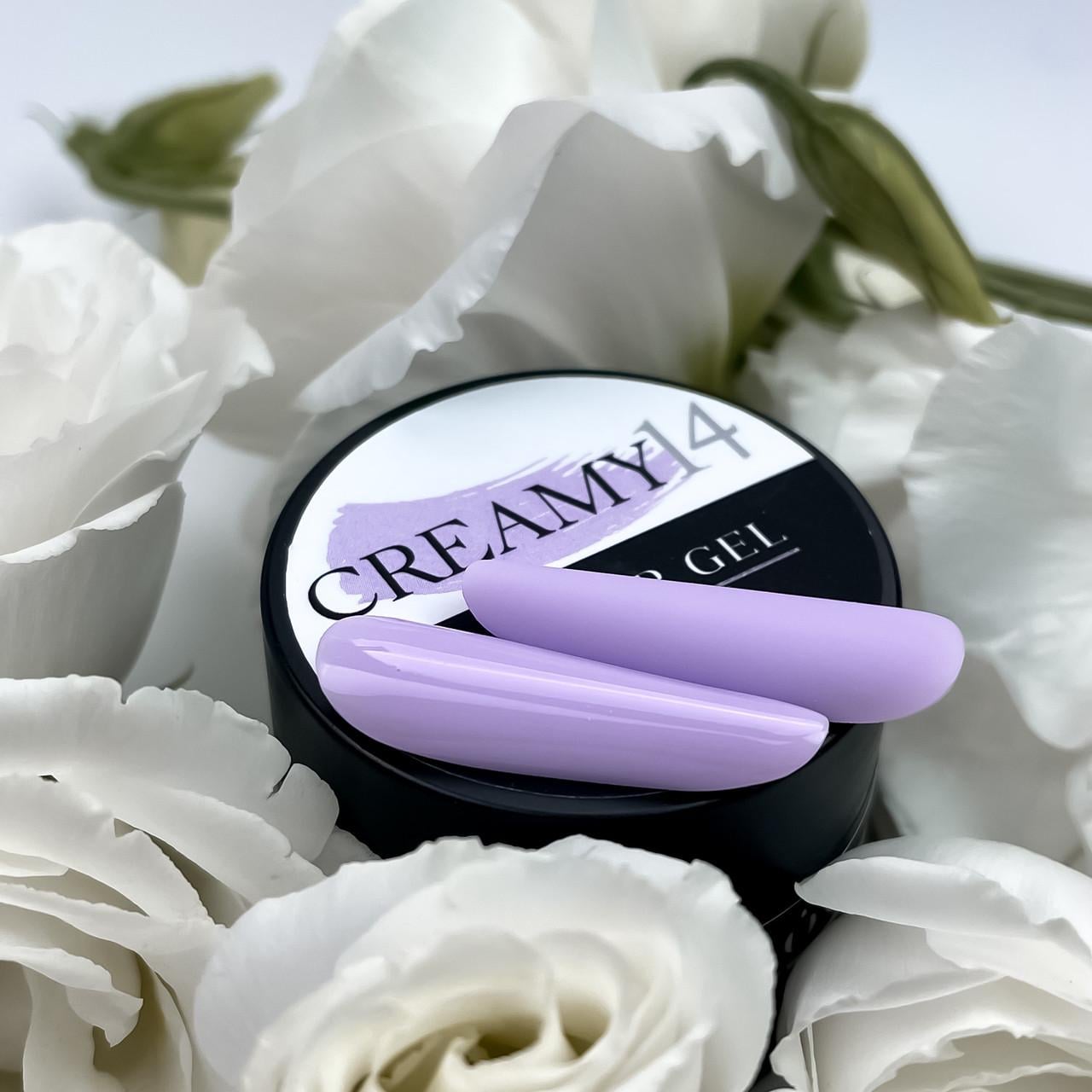 Гель для наращивания Crooz Creamy Builder Gel 30 мл №14 Светло-лиловый