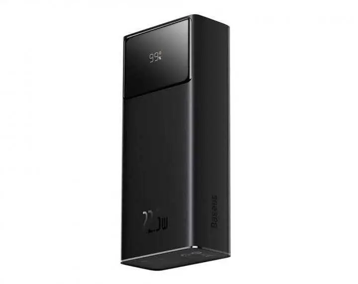 Повербанк BASEUS Star-Lord с LED-дисплеем 30000 mAh/22,5 W QC USB + Type-C Черный