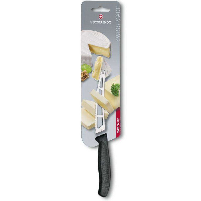 Кухонный нож Victorinox Swiss Classic Butter and Cream Cheese Knife 6.7863.13B Черный (58-79-Vx67863.13B) - фото 1