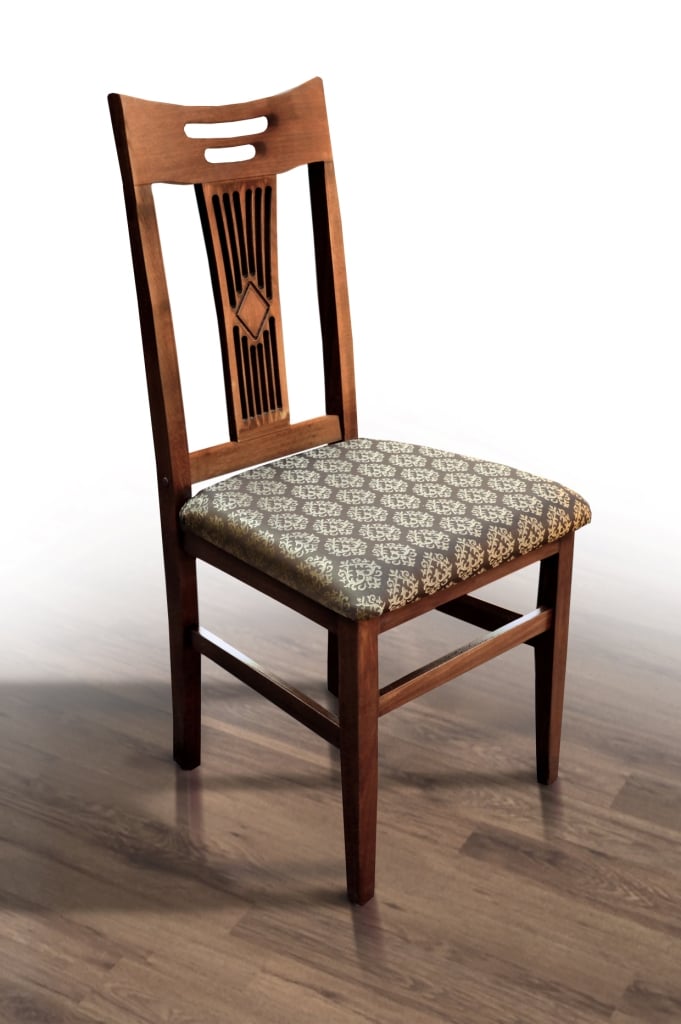 Стул обеденный Мікс Меблі Юля Орех темный (17945)