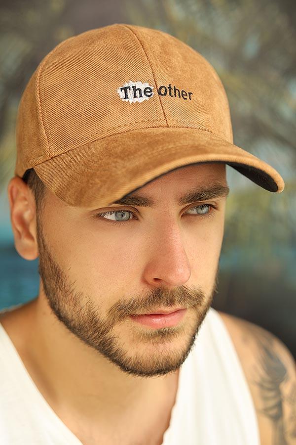 Бейсболка Braxton мужская "The other" Бежевый (1606)