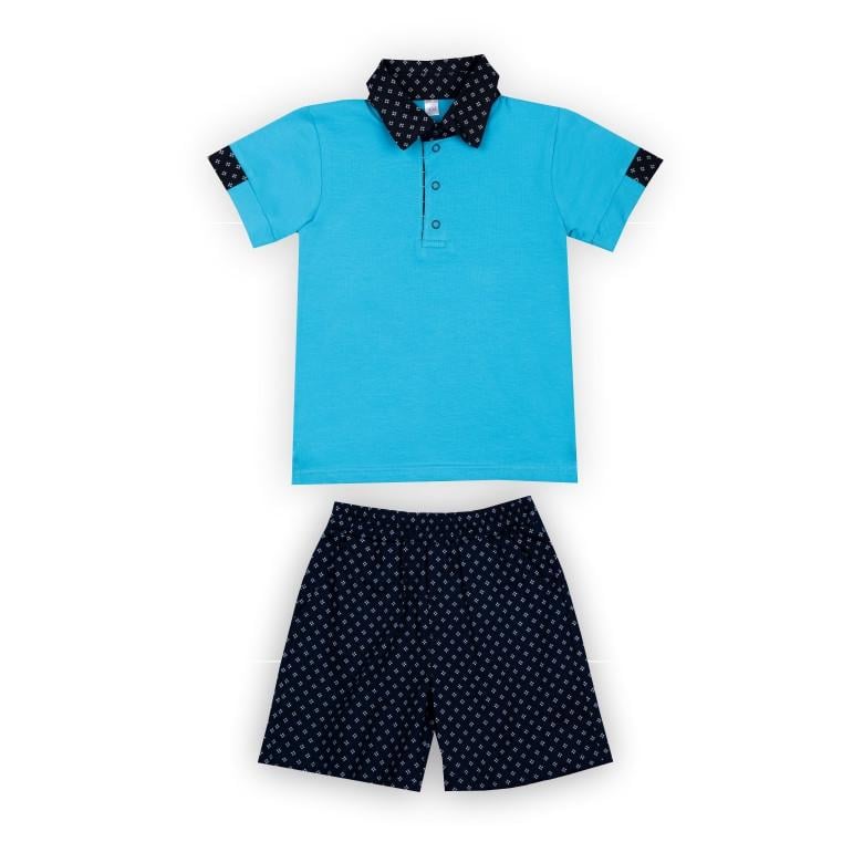 Костюм для мальчика Gabbi KS-24-26 летний 116 см Синий (14038)