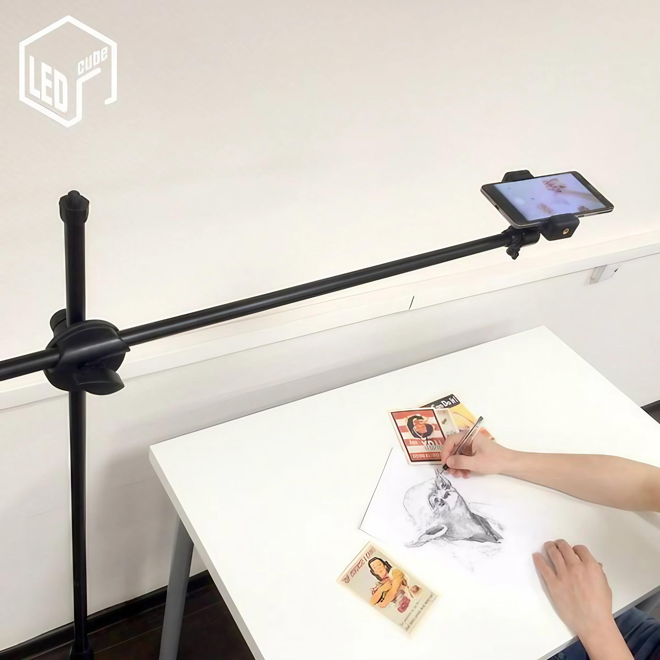 Штатив журавель універсальний 5в1 з тримачем для телефону/фотоапарата на 360 до 190 см (KMT- 786771) - фото 8 Штатив журавель універсальний 5в1 з тримачем для телефону/фотоапарата на 360 до 190 см (KMT- 786771) - фото 8