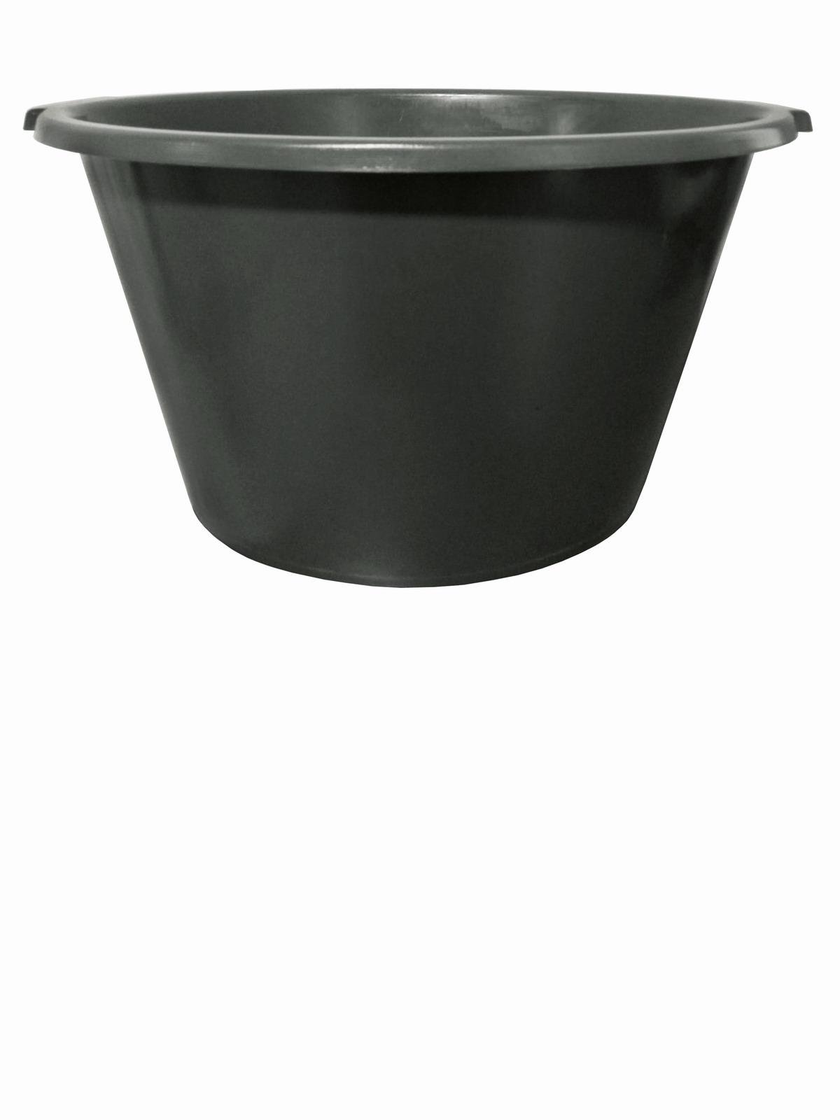 Таз господарський 20 л Чорний (16701)