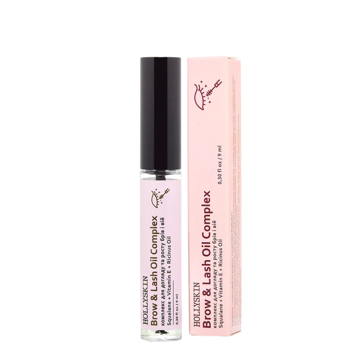 Комплекс для роста бровей и ресниц Hollyskin Brow&Lash Oil Complex