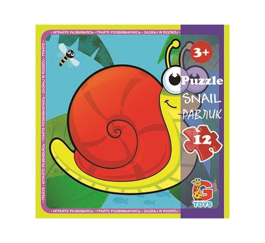 Пазли G-Toys LI02 із серії комахи 12 ел. (MTT-152084)